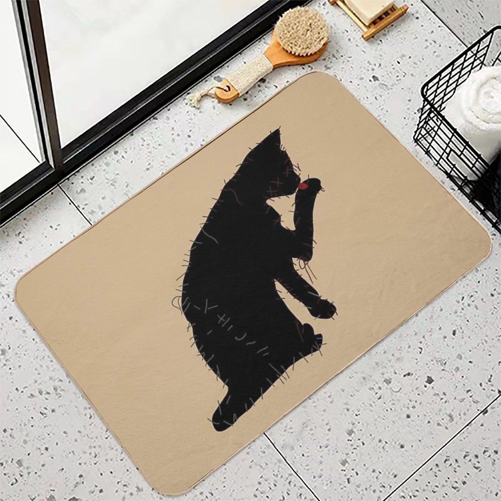 Our Flag Means Death Cat Flag Design  Versatile Bath Mat