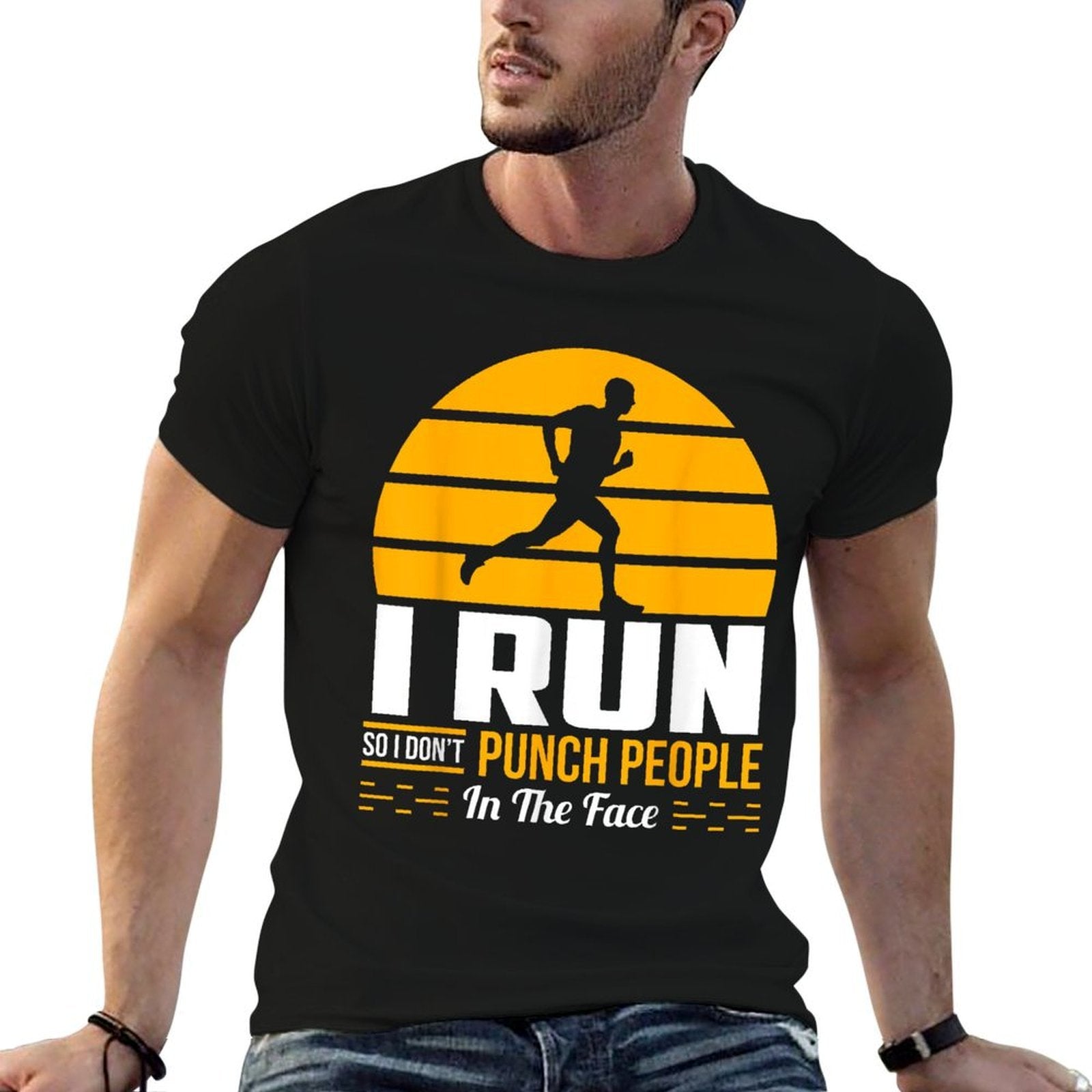 Runner Gift Funny Running Marathon Sport Sarcastic Gift  Classic T-Shirt