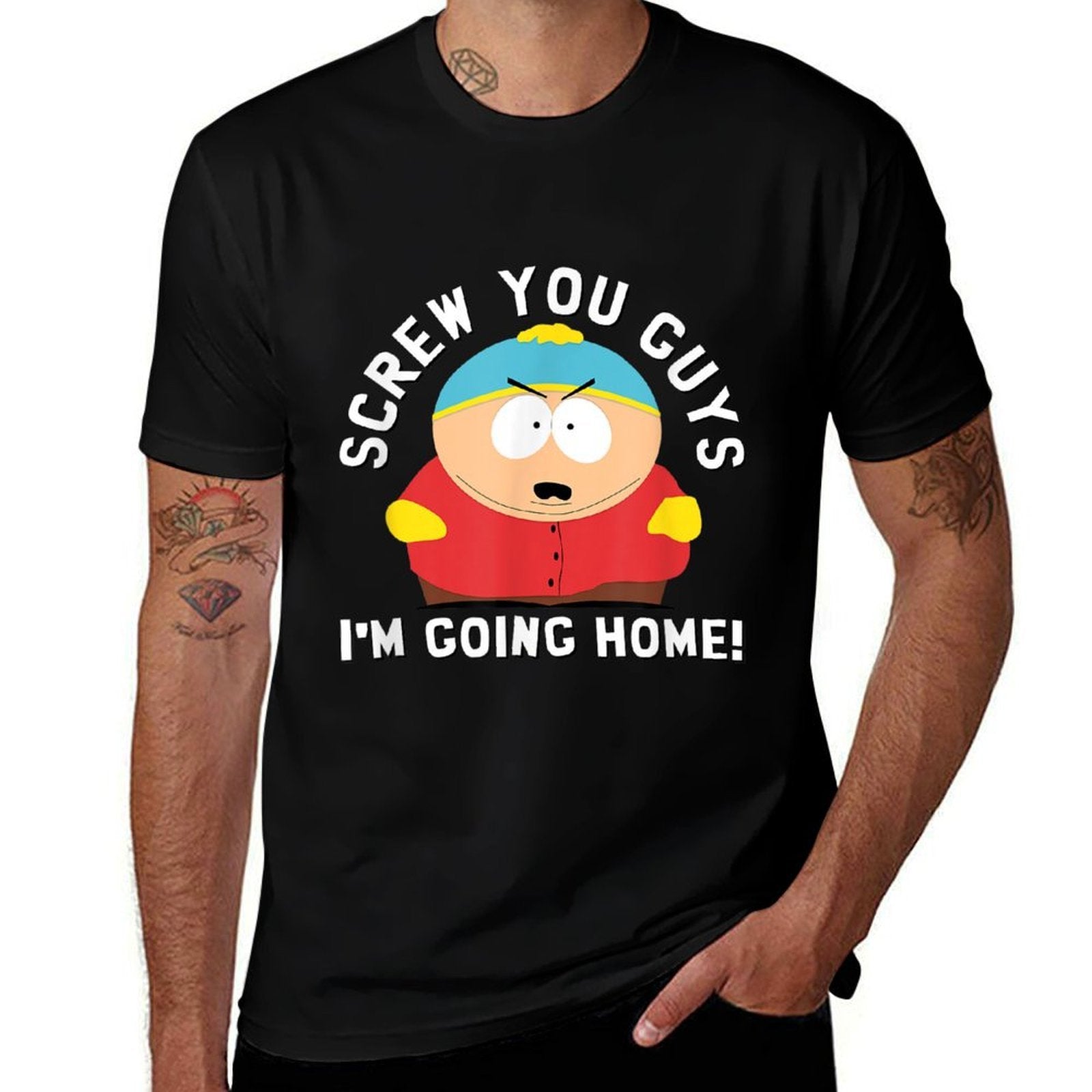 South Park SCREW YOU GUYS IM GOING HOME  Stretchy T-Shirt