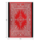 Classic Red Bandanna Style Quick-dry Throw Blanket