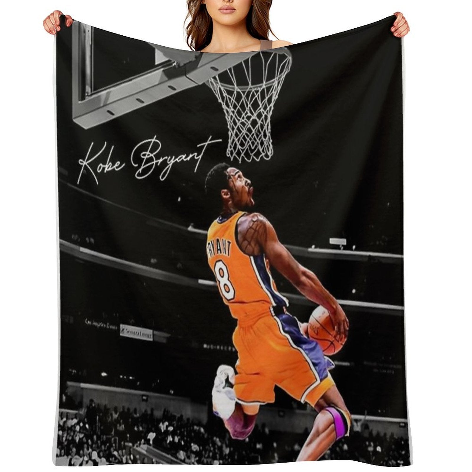 Dunk Kobe Bryant Gift-ready Throw Blanket