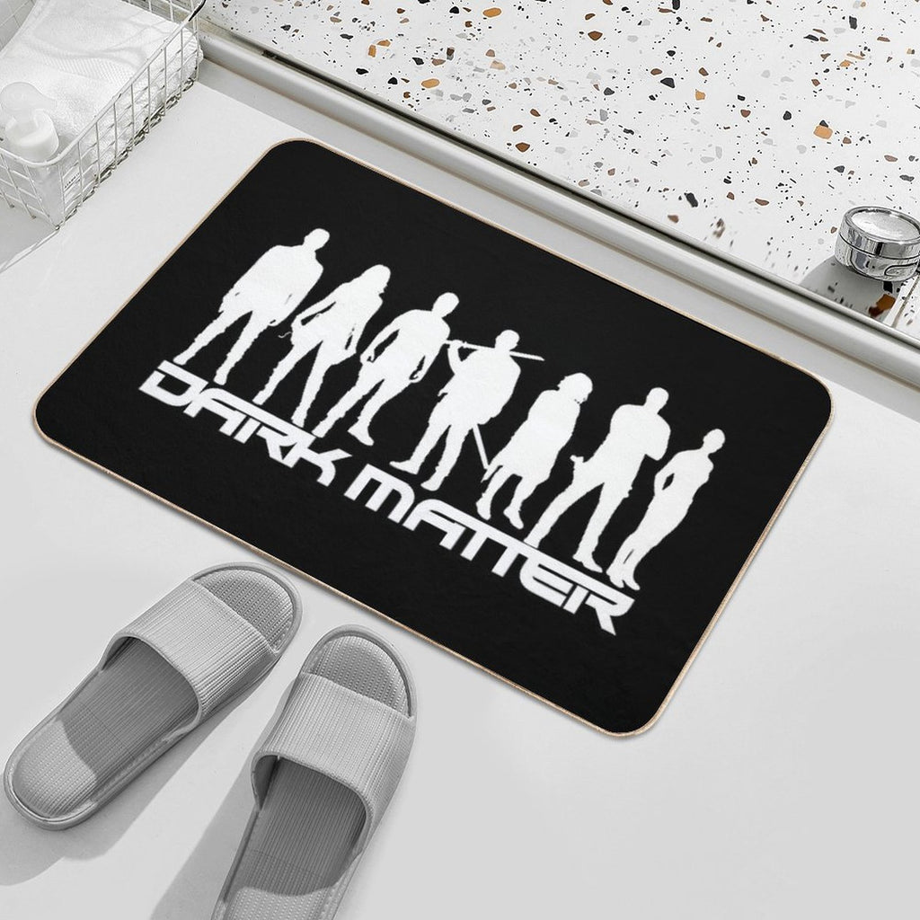 Dark Matter -  Crew Silhouettes (w)  Rapid-Drying Bath Mat