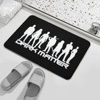Dark Matter -  Crew Silhouettes (w)  Rapid-Drying Bath Mat