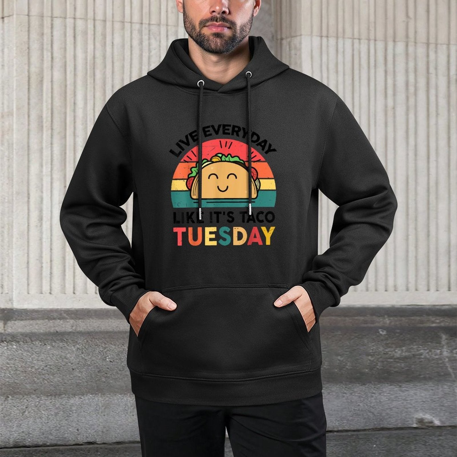 Everyday Like Taco Tuesday Cinco De Mayo Funny Mexican Women Relaxed Fit Hoodie