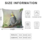 Cockatiel Soft Easy Maintenance Throw Pillow