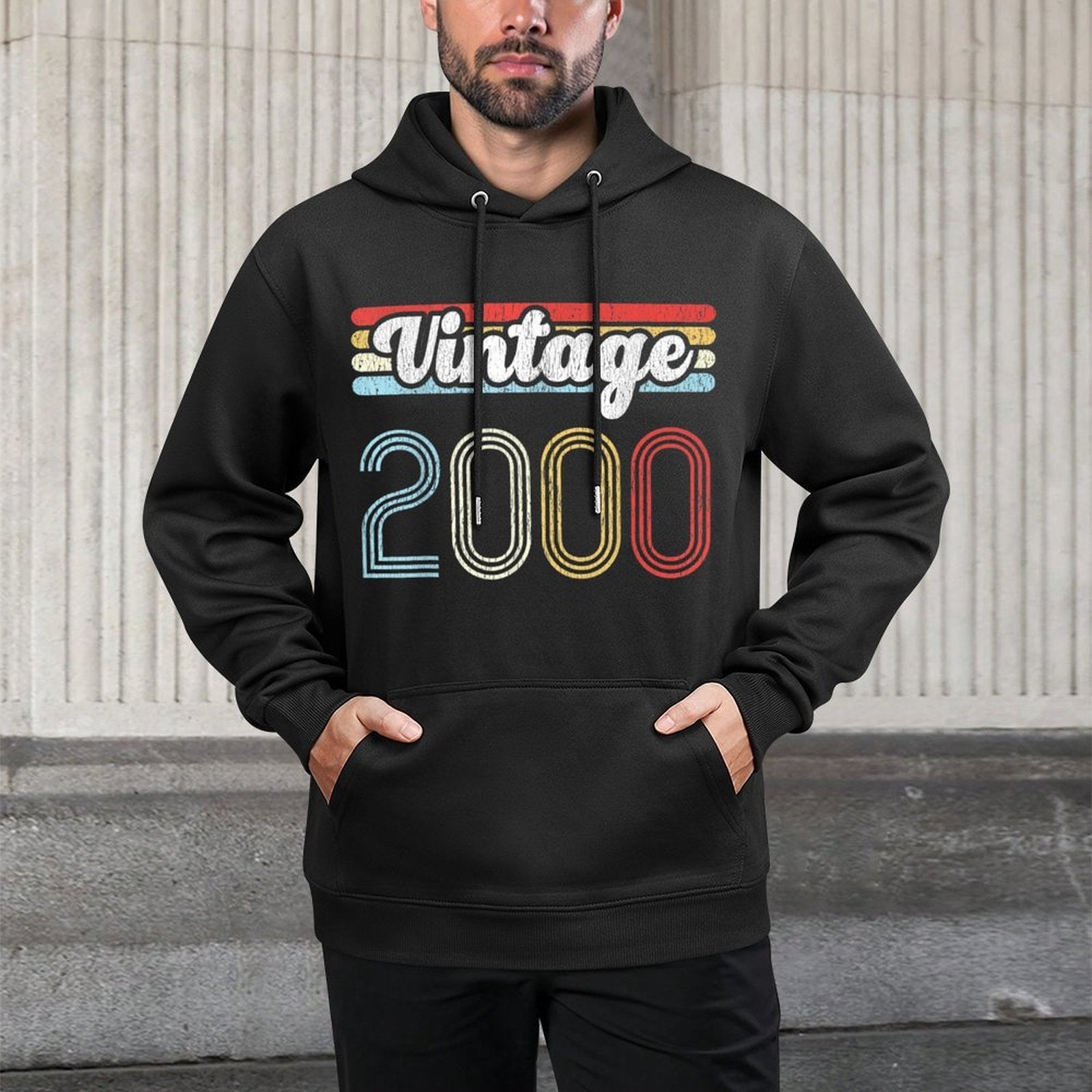 2000 Birthday Party Retro Classic 21st Birthday Easy Care Hoodie