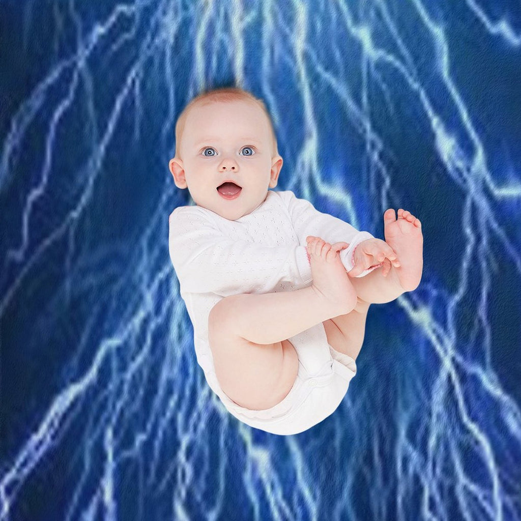 Lightning Storm Quick-dry Throw Blanket