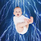 Lightning Storm Quick-dry Throw Blanket