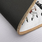 EP Jailhouse Rock Pattern  Toxin-Free Bath Mat