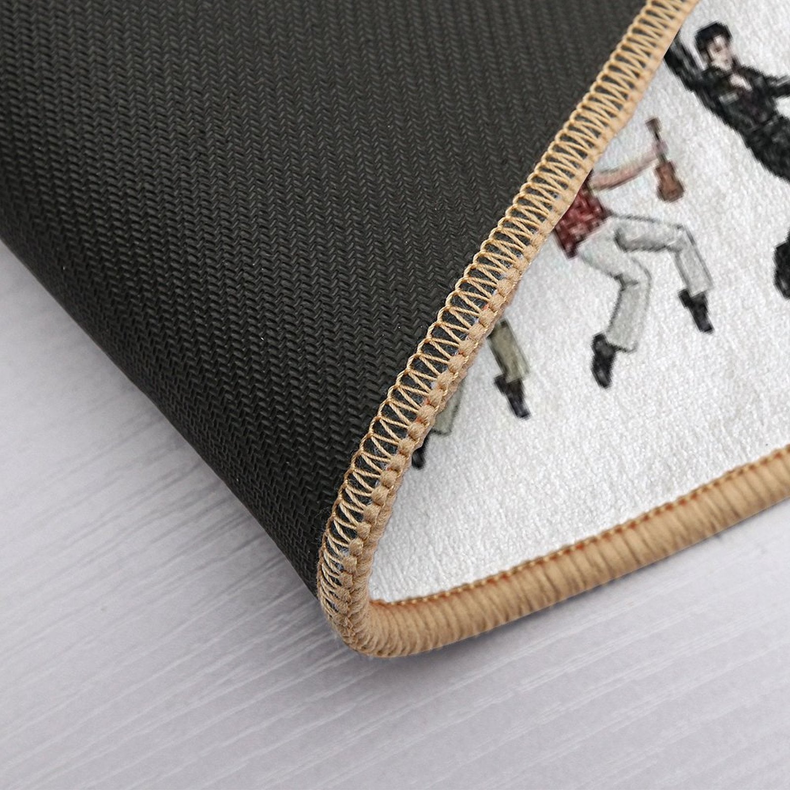 EP Jailhouse Rock Pattern  Toxin-Free Bath Mat