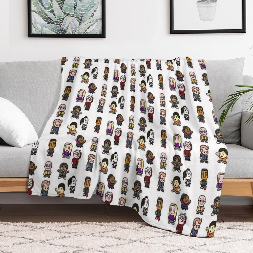 Community Bit Character Premium Throw Blanket
