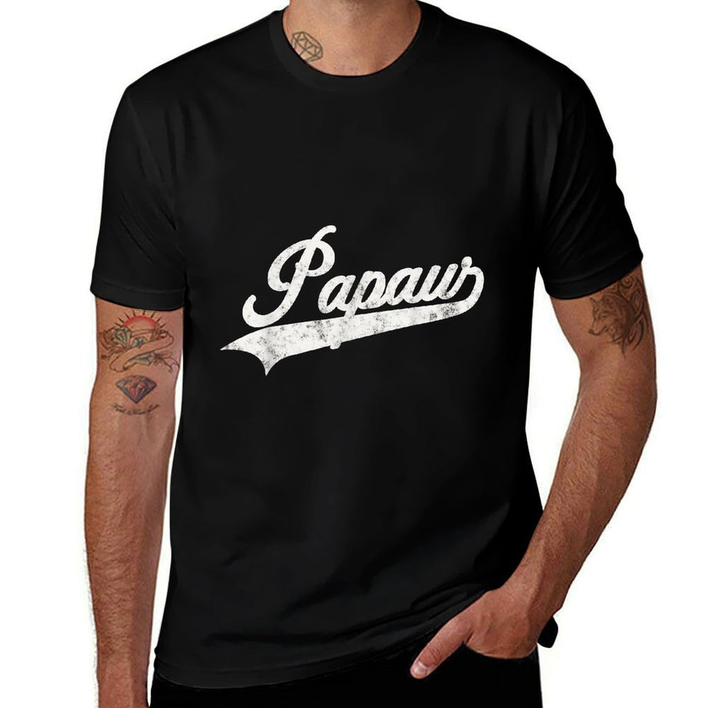 Papaw Retro Style Funny Father’s Day for Dad Grandpa  Eco-friendly Material T-Shirt