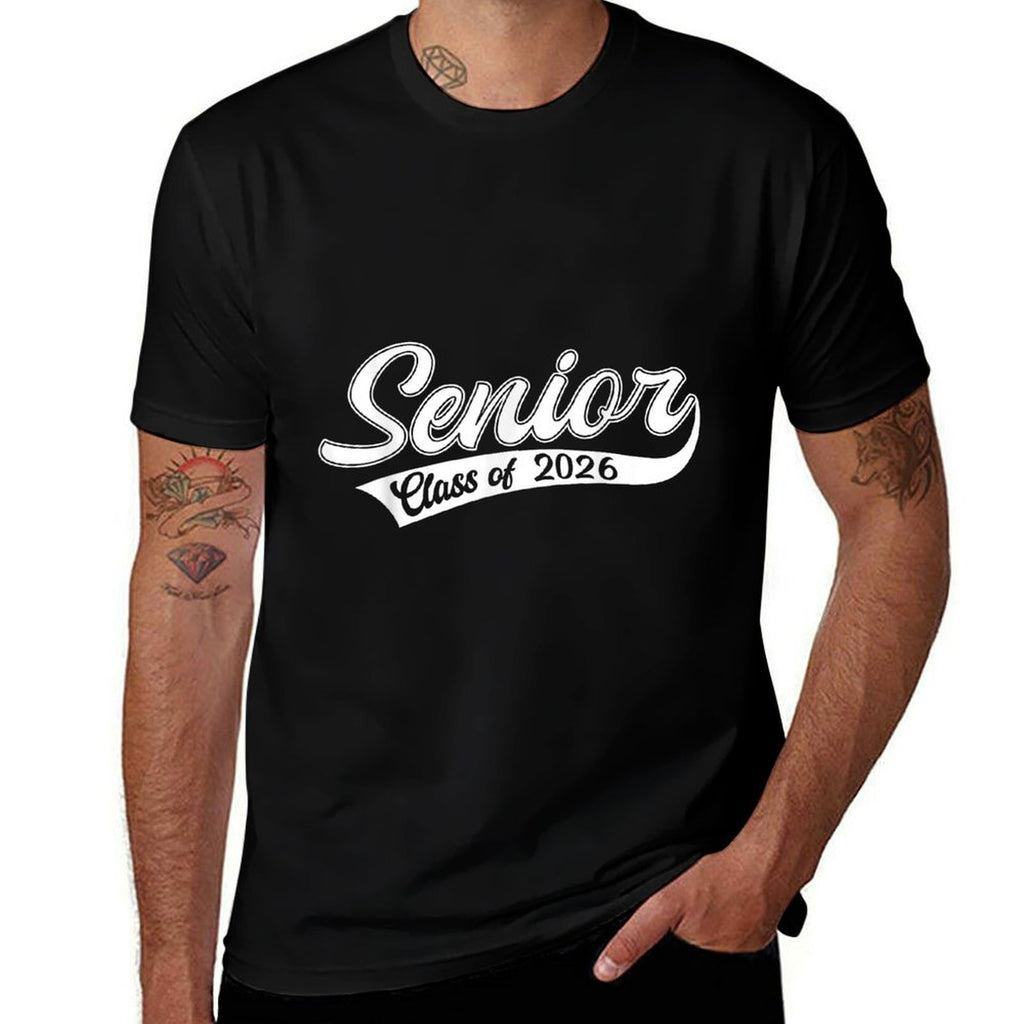 Senior 2026 Class of 2026 Seniors Graduation 2026 Senior 26  Summer-ready Fabric T-Shirt