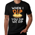 Funny Hummus - When I Dip You Dip We Dip  Slim-fit Cut T-Shirt