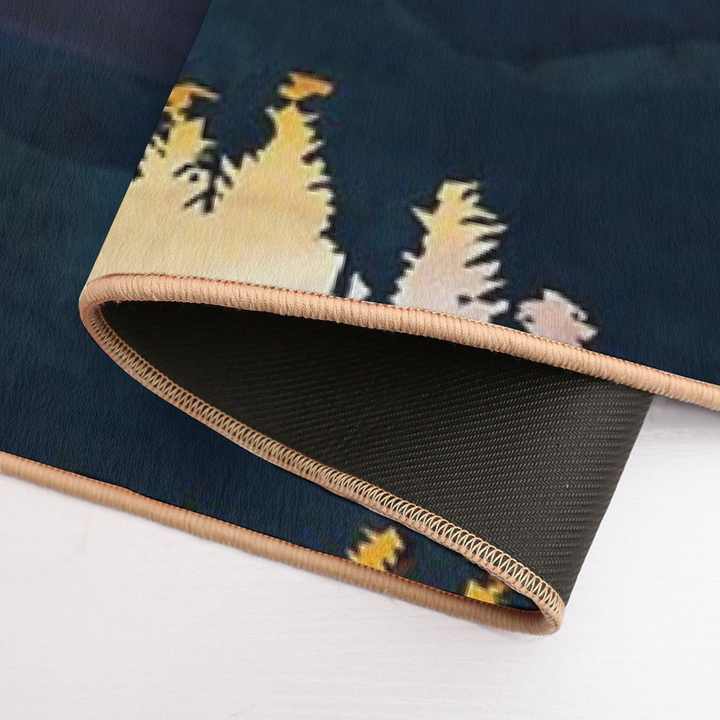 Fall Sunset  Odorless Bath Mat