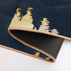 Fall Sunset  Rapid-Drying Bath Mat