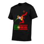 Portuguese Portugal Soccer Portuguese Pride Portugal  Polyester Blend T-Shirt
