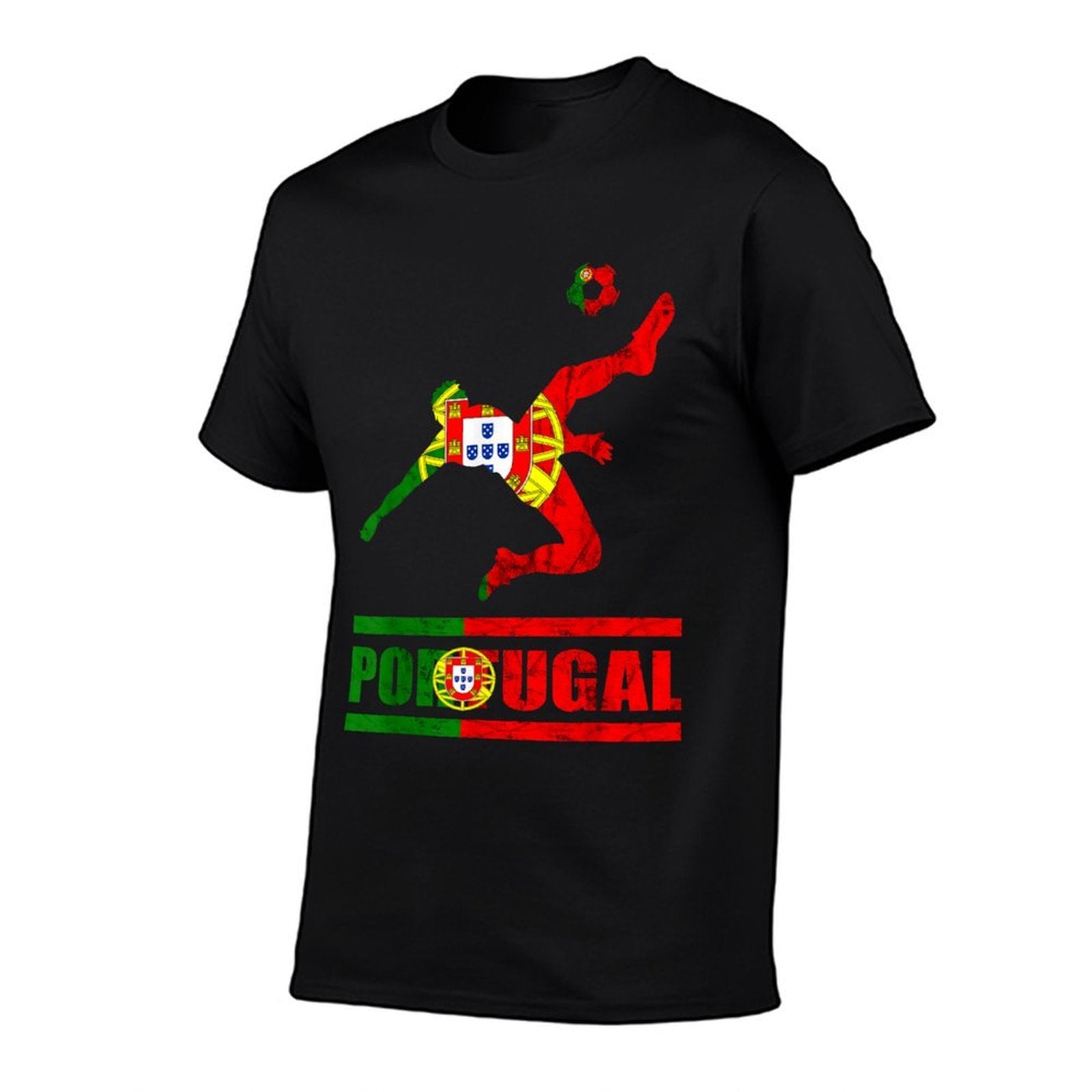 Portuguese Portugal Soccer Portuguese Pride Portugal  Polyester Blend T-Shirt