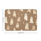 Halloween Ghost Seamless Background  Rapid-Drying Bath Mat
