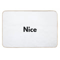 Nice.  Stain-Proof Bath Mat