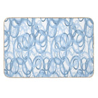 Bubble Pattern  Easy To Clean Bath Mat