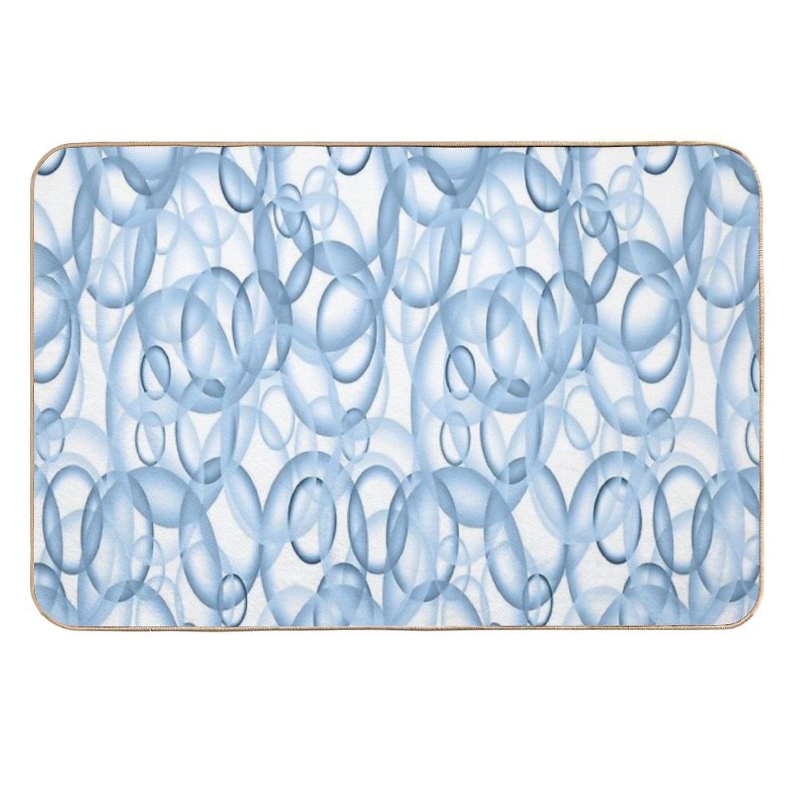 Bubble Pattern  Easy To Clean Bath Mat