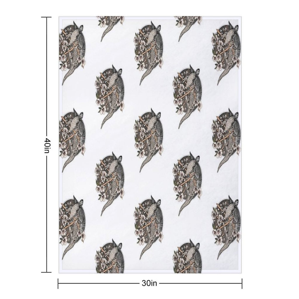 Armadillo Easy Care Throw Blanket