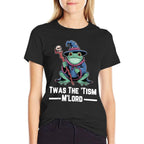 Twas The Tism MLord Wizard Frog Meme Funny Autism  Moisture-wicking T-Shirt