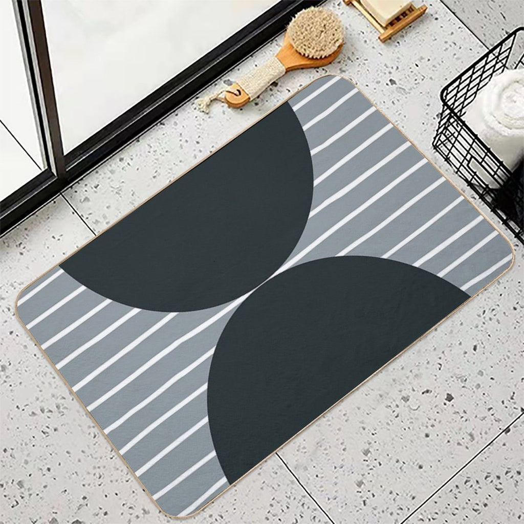 Scandi Minimalist  Easy To Clean Bath Mat