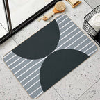 Scandi Minimalist  Easy To Clean Bath Mat