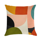 Modern Abstract Mid Century 2 Soft Decorative Cover Throw Pillow
