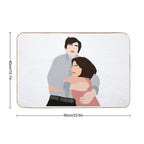 The Good Doctor  Shaun Murphy And Lea  Pet-Safe Bath Mat