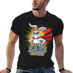 Grumpy Bunny Comic Nerds Superhero Meme Funny Rabbit Premium  Moisture-wicking T-Shirt