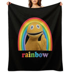 Zippy, Rainbow Premium Throw Blanket