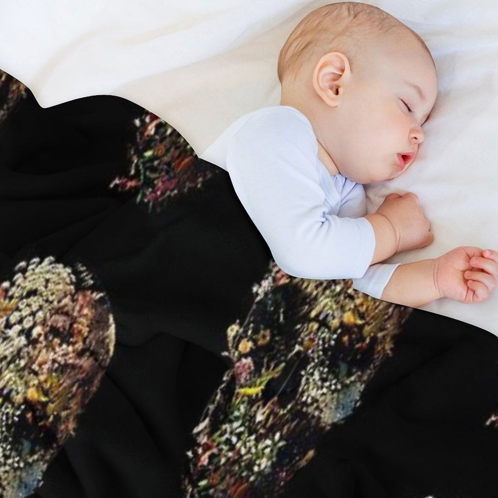 Smyrna Skull Lightweight Throw Blanket