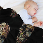 Smyrna Skull Lightweight Throw Blanket