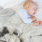 Stillness in Pieces Sustainable Throw Blanket