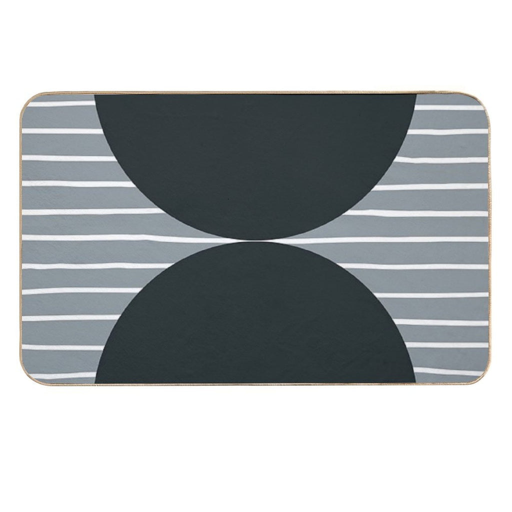 Scandi Minimalist  Easy To Clean Bath Mat