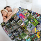 Cow Parade Machine-washable Throw Blanket