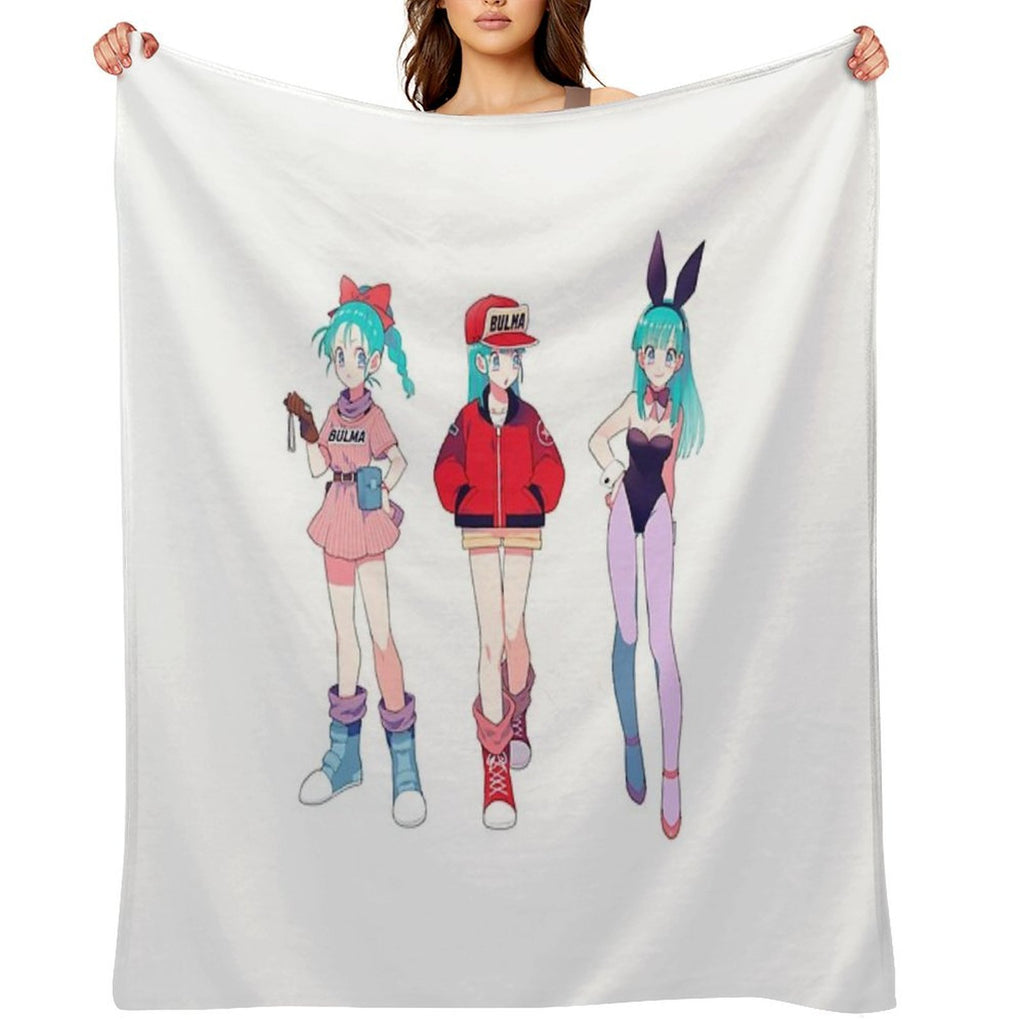 Bulma Girls Eco-conscious Throw Blanket