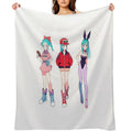 Bulma Girls Eco-conscious Throw Blanket