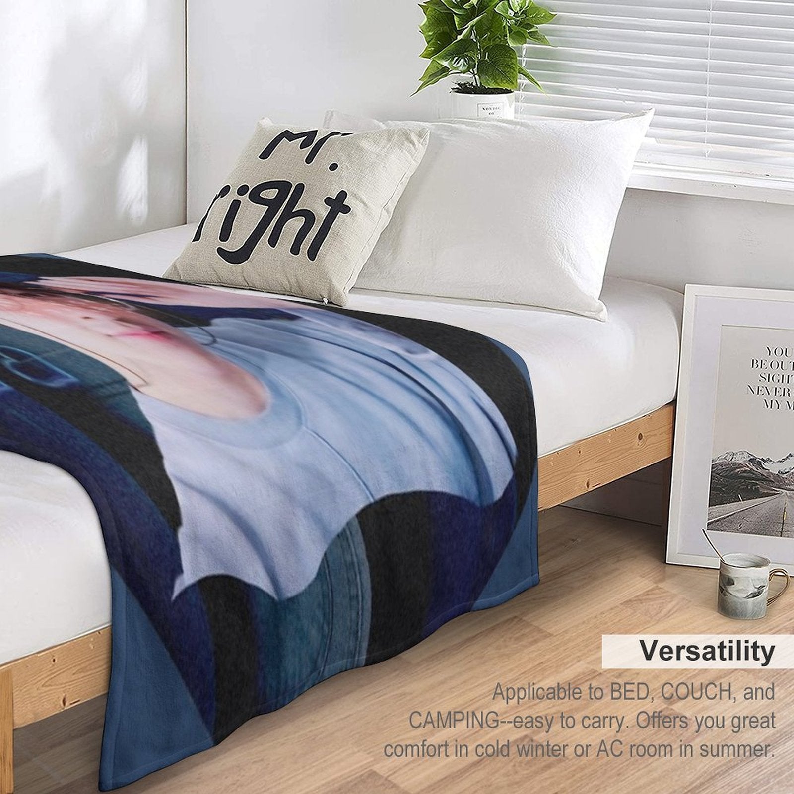 Stray Kids Bangchan Gift-ready Throw Blanket