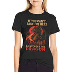 Dragon for Men And Women Mythical Dragon Distressed  Easy-care T-Shirt