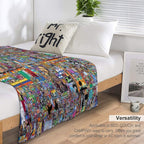 Reddit Rplace Poster Sustainable Throw Blanket