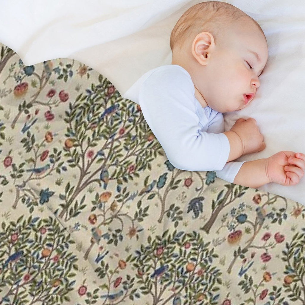 William Morris Victorian Arts And Crafts Movement Designer Comfort Throw Blanket