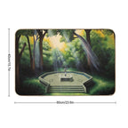 Pedestal of Time  Slip-Resistant Bath Mat