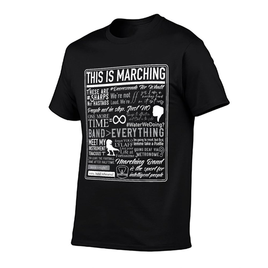 This Is Marching Band Funny Brass Band Sayings  Memes  Easy-care T-Shirt