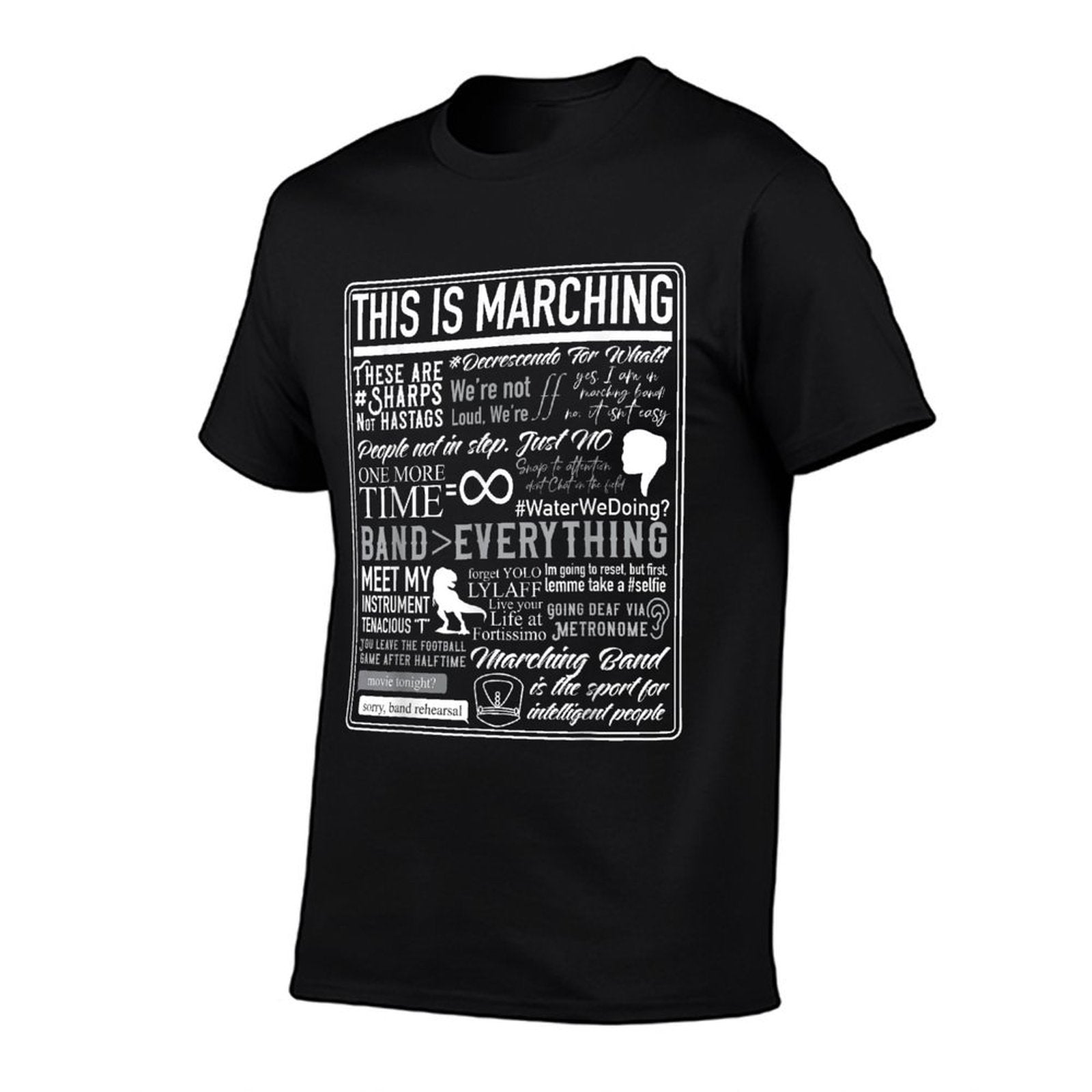 This Is Marching Band Funny Brass Band Sayings  Memes  Easy-care T-Shirt