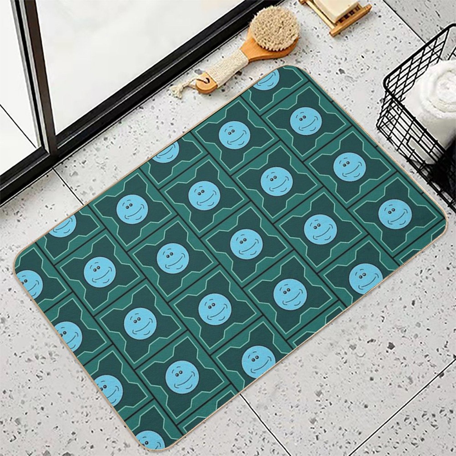 Mr. Meeseeks Box Durable Bath Mat
