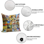 Salvador Dali Soft Easy Maintenance Throw Pillow